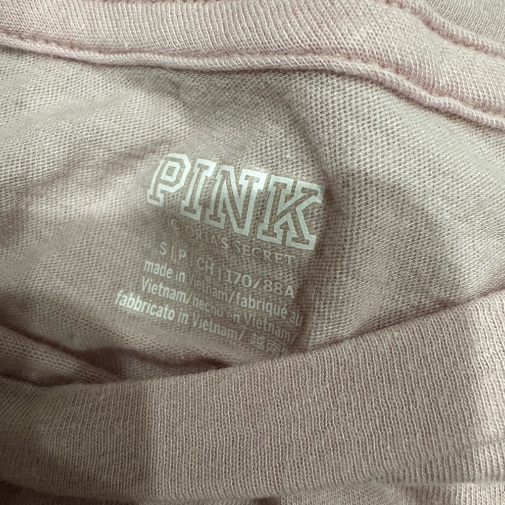 PINK Victoria's Secret pink women Long Sleeve Tee - Picture 3 of 3